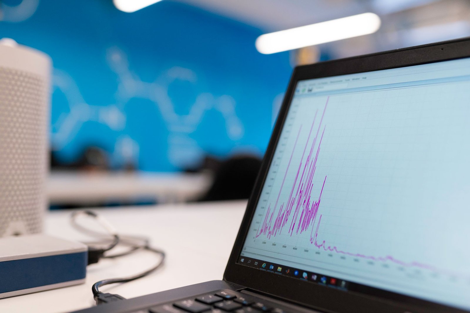 Business intelligence dashboard with live analytics charts